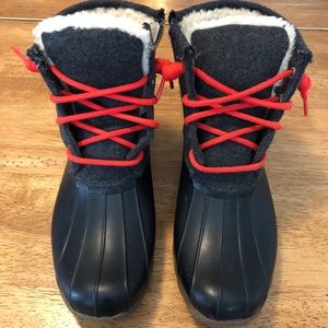 Sperry For JCREW Flannel Duck Boots